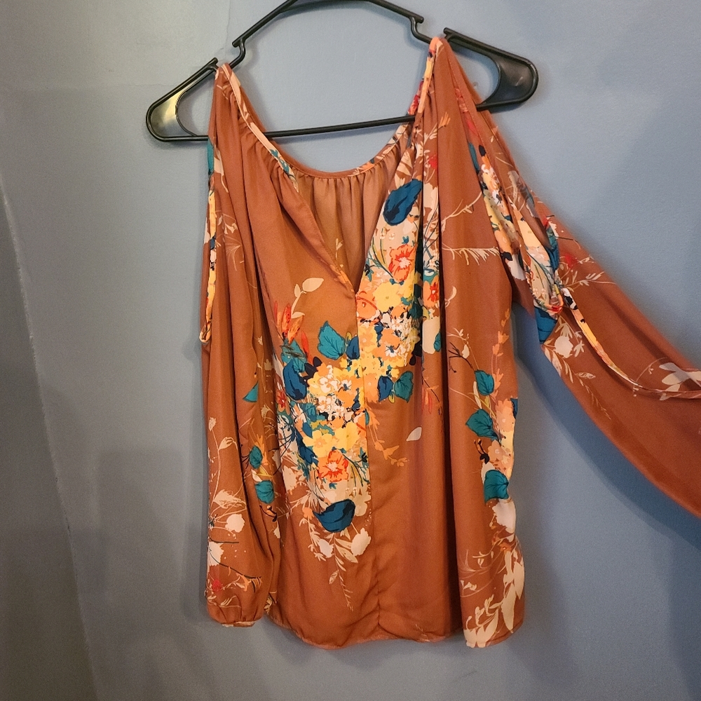 Cold Shoulder Blouse